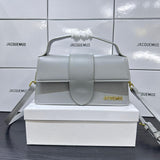 Le Bambino Top Handle Bag In Smooth Leather - Saadstore