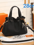 H Leather Bag 28cm - Saadstore