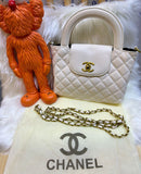 CH Kelly Mini Shopping Bag Shiny Calfskin For Women 22*14 cm - Saadstore