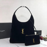 Bucket Bag In Suede Leather With Pouch By YSL - Saadstore