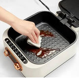 10 in 1 Electric Grill with Cooking Pot, Multifunctional Cooker - Saadstore