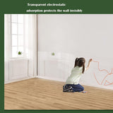 Wall Protective Film, Removable Clear Wall Protector,Anti - Scratch, Oil Proof Waterproof Clear Wall Protector Sticker - Easy to Clean - Saadstore