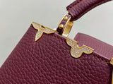 LV Capucines Bag With Top Hanlde - Saadstore