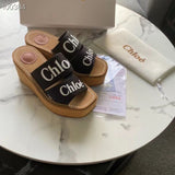 𝐂𝐇𝐋 Woody Wedge Heeled For Women - Saadstore