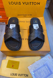 Leather Sandals For Men By LV - Saadstore