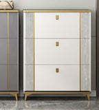 Italian - style luxury ultra - thin shoe cabinet - Saadstore