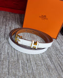 H Leather Belt - Saadstore