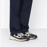 Christian Dior B30 sneakers in black technical mesh - Saadstore