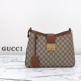 GG Padlock Shoulder Bag 30cm - Saadstore