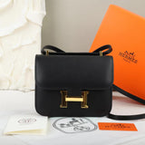 H Constance Leather Bag - Saadstore