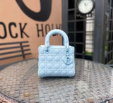 CD Lady Dior Bag In Matte Leather - Saadstore