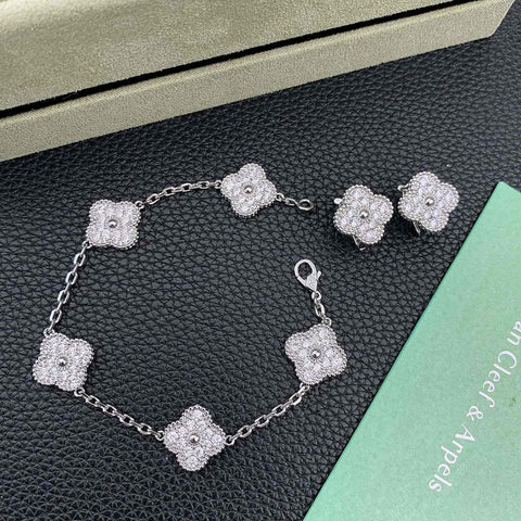 VCA Vintage Pendant Necklace Set - Saadstore