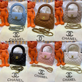 CH Kelly Mini Shopping Bag Shiny Calfskin For Women 22*14 cm - Saadstore