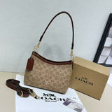 Laurel Small Shoulder Bag In Canvas 17cm - Saadstore