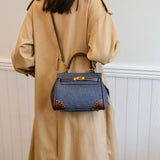 H kelly Denim Bag - Saadstore