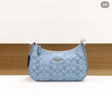 Teri Signature Canvas Shoulder Bag - Saadstore