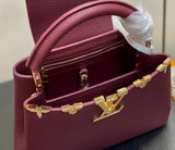 LV Capucines Bag With Top Hanlde - Saadstore
