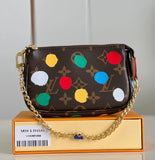 Mini Pochette Bag LV x Yayoi Kusama - Saadstore