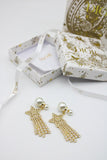 CD Pearl Earrings - Saadstore