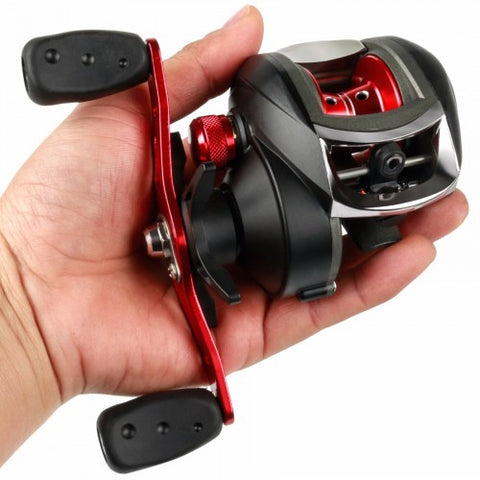 Fishing bait casting reel 8.1:1 gear ratio - Saadstore
