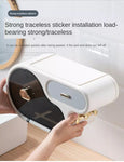 Wall Mount Toilet Roll Paper  Organizer - Saadstore