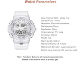 Transparent Electronic  Student Sports Watch - Saadstore