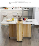 Multifunctional Movable Folding Dining Table