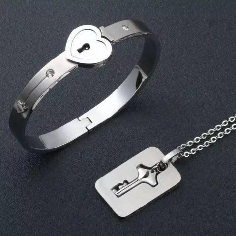 Couple Jewelry Stainless Steel Bracelet - Saadstore