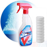 Deep Cleaning In Bathrooms And Kitchens Tablets with spray bottle - Saadstore