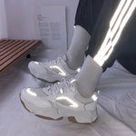 Ladies' Shiny Daddy Shoes - Saadstore