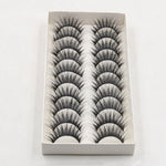 10 Pairs Artificial Eyelashes - Saadstore