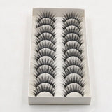 10 Pairs Artificial Eyelashes