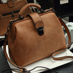 Scrub Leather Handbag - Saadstore