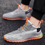 Breathable Men's Jogging Sneakers - Saadstore