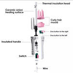Vivid & Vogue Professional  Ceramic Hair Curler - Saadstore