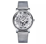 Watch men's Fashion Business Skeleton Watch - Saadstore