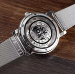 Watch men's Fashion Business Skeleton Watch - Saadstore