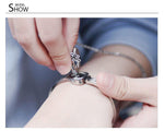 Couple Jewelry Stainless Steel Bracelet - Saadstore