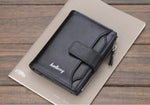 Men's Leather Wallet with Coins Pocket - Saadstore