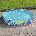 Colored Circular Hard Plastic Swimming Pool - Saadstore