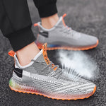 Breathable Men's Jogging Sneakers - Saadstore