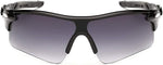 Sports Sunglasses Black frame - Saadstore