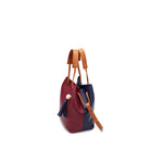 2Pcs Groovy Colorblock Soft Casual Bag - Saadstore