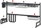 Stainless Steel shelf Drainer Organizer - Saadstore