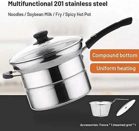 Stainless Steel Steamer Pot Cookware - Saadstore