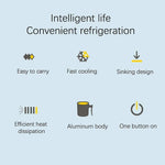 Quick Cooling and Heating Dual Purpose Cup