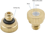 Brass Nozzle For Outdoor Cooling System(Pack-10) - Saadstore