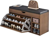 Large Capacity Shoes Cabinet with stool