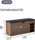 Large Capacity Shoes Cabinet with stool