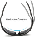 Sports Sunglasses Black frame - Saadstore
